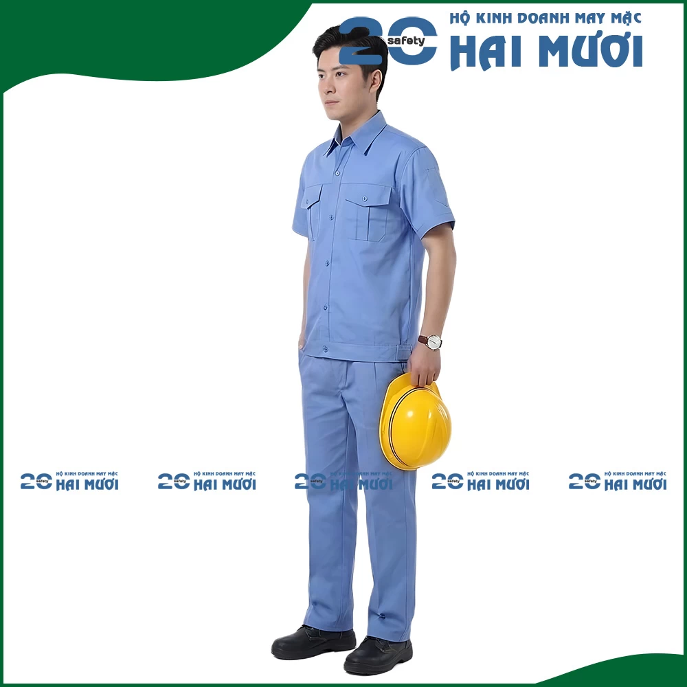 Đồng Phục Bảo Hộ Lao Động - Nhân Viên Kỹ Thuật, Công Nhân BH004