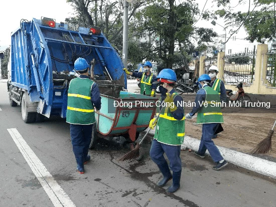 Đồng Phục Công Nhân Vệ Sinh Môi Trường Giá Rẻ Tại Tp.HCM