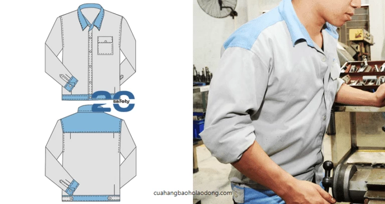 Đồng Phục Công Nhân Cơ Khí Giá Rẻ Tại Tp.HCM | May Quần Áo Công Nhân