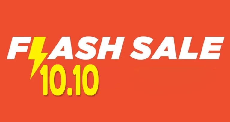 Flash Sale 10.10 – Đếm Ngược Đến Ngày 10 Tháng 10 Dương Lịch