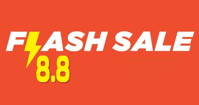 Flash Sale 8.8 – Đếm Ngược Đến Ngày 8 Tháng 8 Dương Lịch