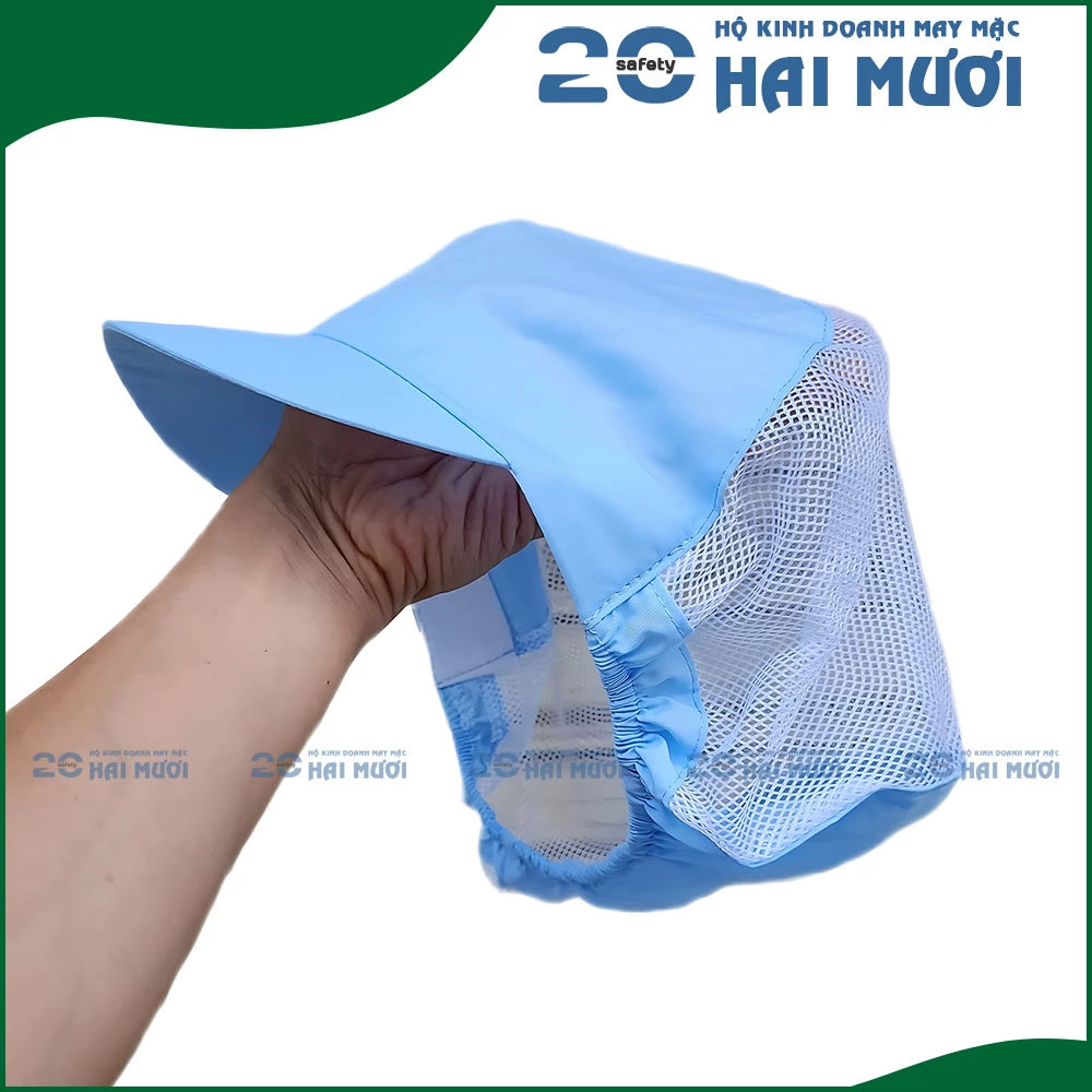 Nón Vải Trùm Tóc [1/3 - Freesize] - Thích Hợp cho Ngành Thực Phẩm, Bao Bì, Giày Da & Dệt May NV002