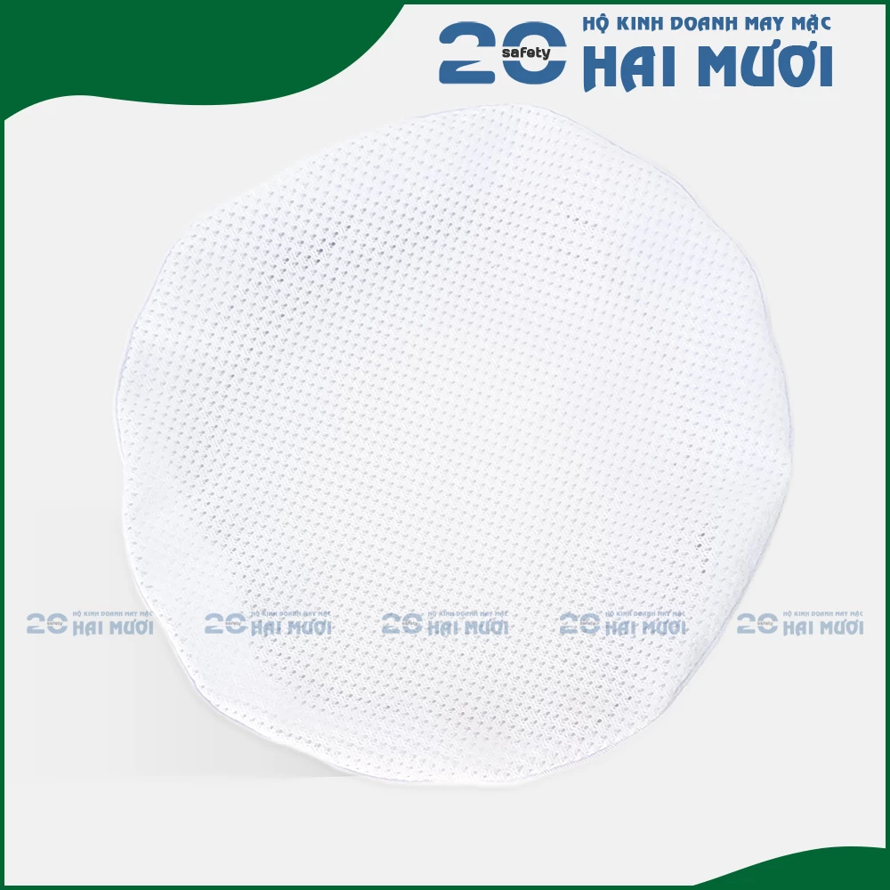 Nón Đầu Bếp Tròn [Nam - Khóa Xé Dán - Freesize] - Thích Hợp cho Ngành Thực Phẩm NV003