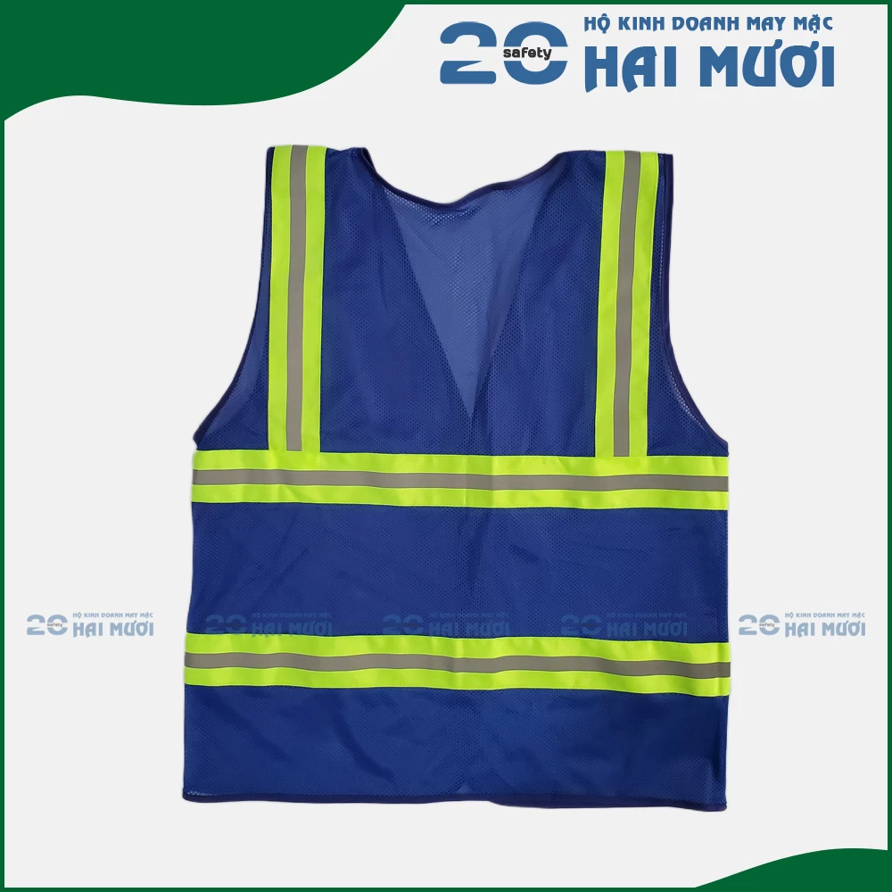 Áo Lưới Phản Quang - Công Nhân Xây dựng, Vận tải, Kho bãi PQ001