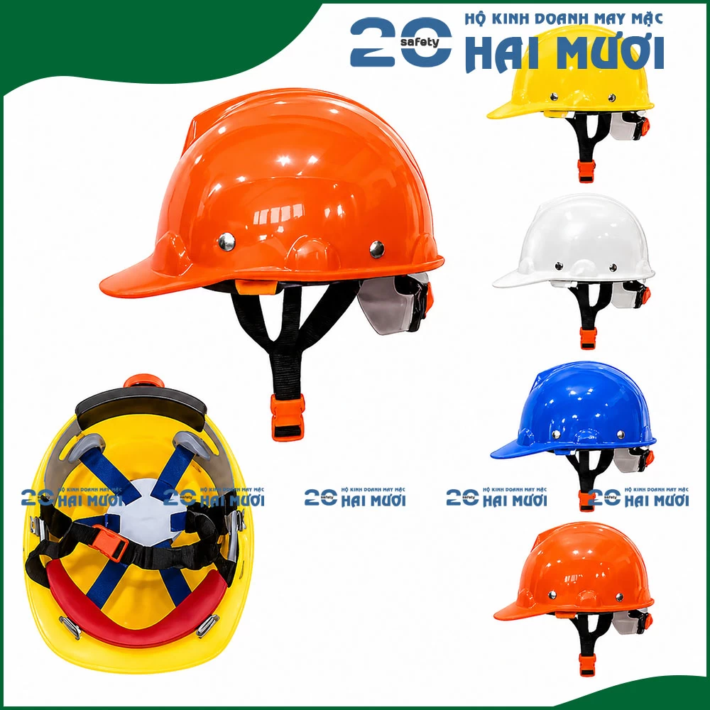 Nón Bảo Hộ Lao Động Khóa Vặn BB N.001 NN001