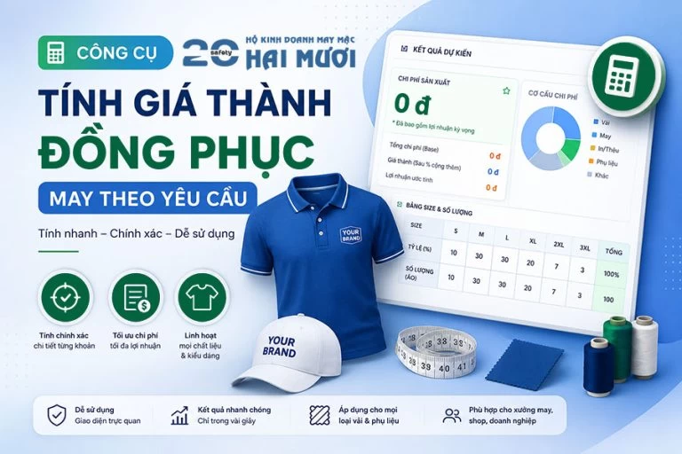 Công Cụ Tính Giá Thành Đồng Phục May Theo Yêu Cầu