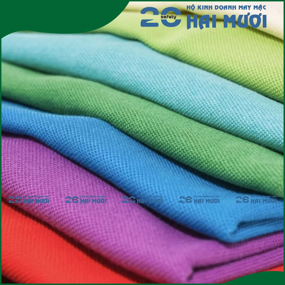 Áo Thun Cổ Trụ [Thun Cá Sấu 65/35 - In Logo Theo Yêu Cầu] Thích Hợp Cho Nhân Viên, Công Nhân Sản Xuất AT004