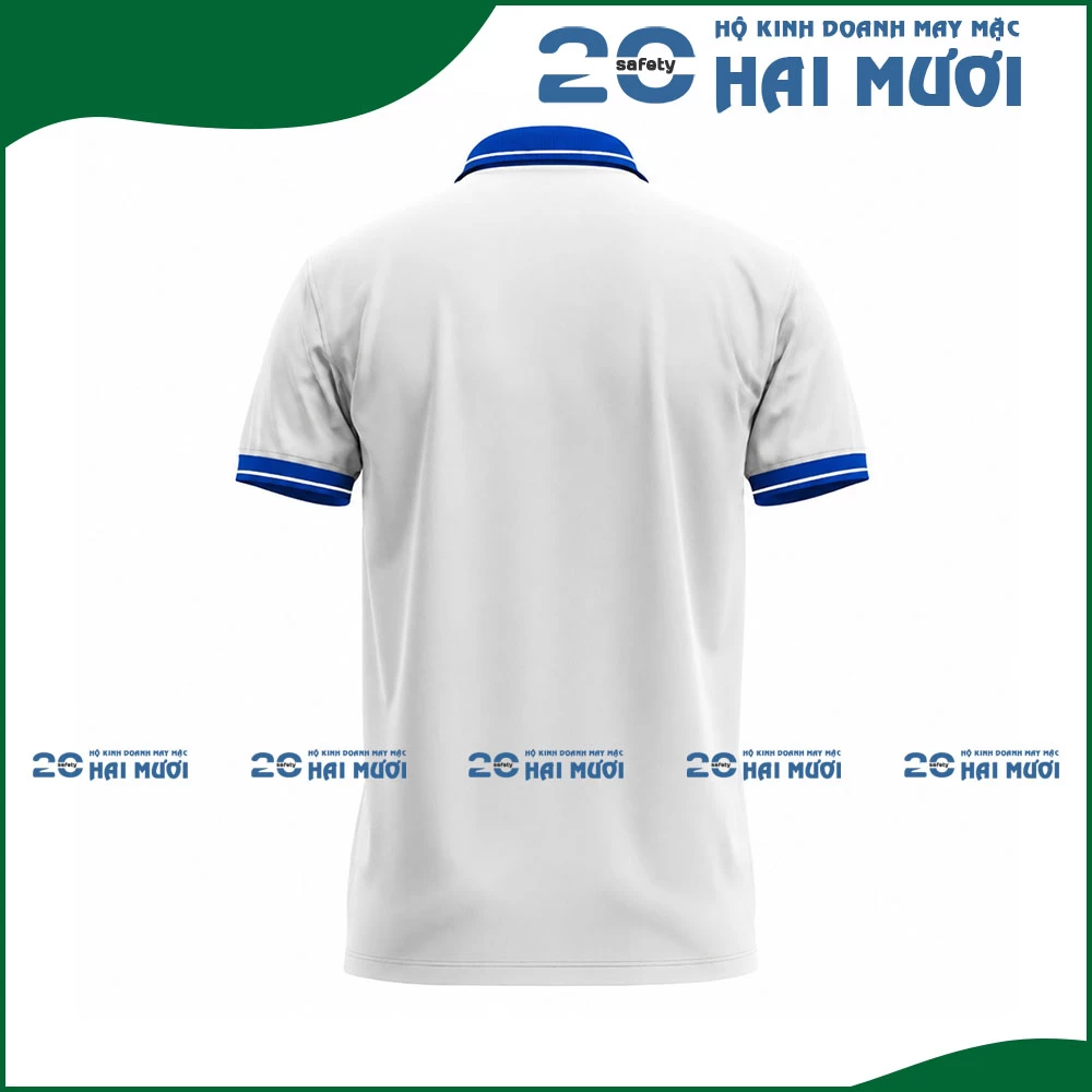 Áo Thun Cổ Trụ [Thun Cá Sấu Poly - In Logo Theo Yêu Cầu] Thích Hợp Cho Nhân Viên, Công Nhân Sản Xuất AT006