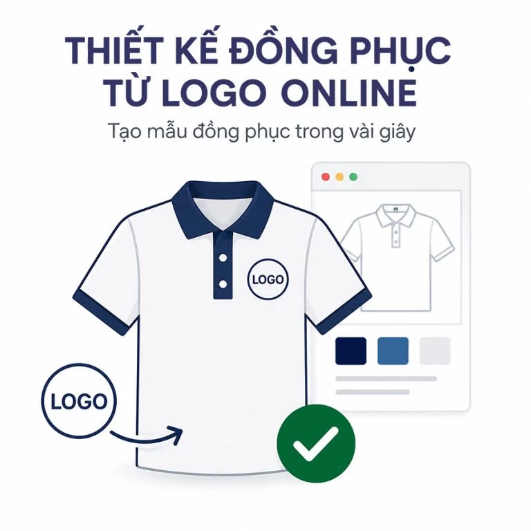 Thiết Kế Đồng Phục Từ Logo Online – Tạo Mẫu Đồng Phục Trong Vài Giây
